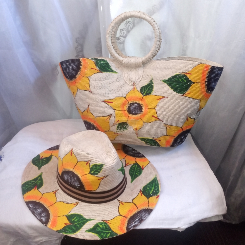 New Mexican hand painted set